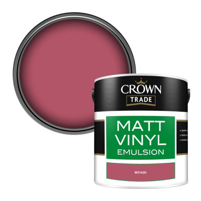B&Q -  Vinyl Matt Walls & Ceilings Emulsion Paint (W5163U) 2.5L
