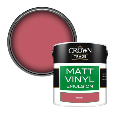 B&Q -  Vinyl Matt Walls & Ceilings Emulsion Paint (W9193P) 2.5L