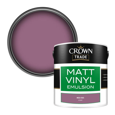 B&Q -  Vinyl Matt Walls & Ceilings Emulsion Paint Ikea 063 (U7182T) 2.5L
