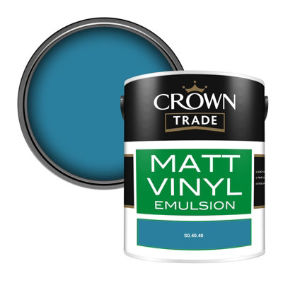 B&Q -  Vinyl Matt Walls & Ceilings Emulsion Paint (S0.40.40) 5L