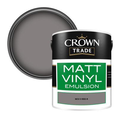 B&Q -  Vinyl Matt Walls & Ceilings Emulsion Paint Ncs S 5502-R (5502-R) 5L