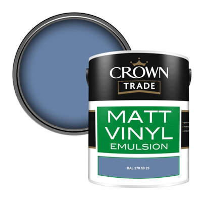 B&Q -  Vinyl Matt Walls & Ceilings Emulsion Paint Ral 270 50 25 (270 50 25) 5L