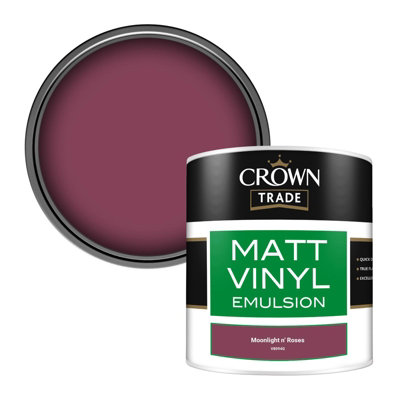 B&Q -  Vinyl Matt Walls & Ceilings Emulsion Paint Moonlight N' Roses (V8094G) 250Ml Tester