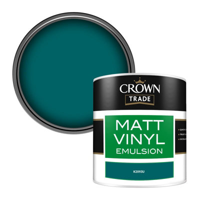 Crown Trade Vinyl Matt Walls & Ceilings Emulsion Paint (K2093U) 250Ml Tester from B&Q