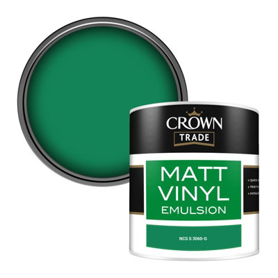 Crown Trade Vinyl Matt Walls & Ceilings Emulsion Paint Ncs S 3060-G (3060-G) 250Ml Tester from B&Q
