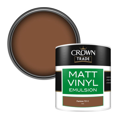 B&Q -  Vinyl Matt Walls & Ceilings Emulsion Paint Pantone 731 C (731C) 250Ml Tester