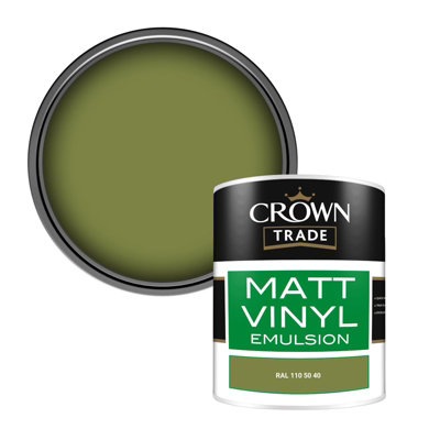 B&Q -  Vinyl Matt Walls & Ceilings Emulsion Paint Ral 110 50 40 (110 50 40) 1L