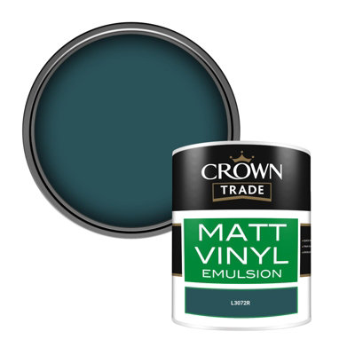 B&Q -  Vinyl Matt Walls & Ceilings Emulsion Paint (L3072R) 1L