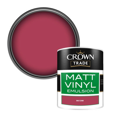 B&Q -  Vinyl Matt Walls & Ceilings Emulsion Paint (W6134W) 1L