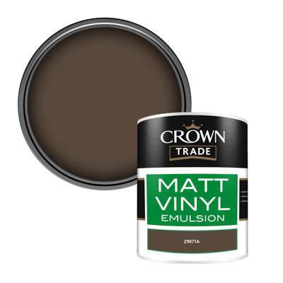 Crown Trade Vinyl Matt Walls & Ceilings Emulsion Paint (Z9071A) 1L