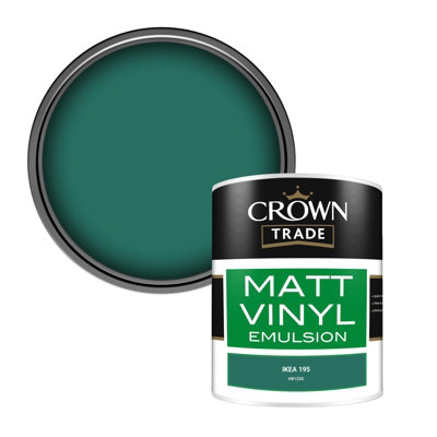 B&Q -  Vinyl Matt Walls & Ceilings Emulsion Paint Ikea 195 (H8123C) 1L