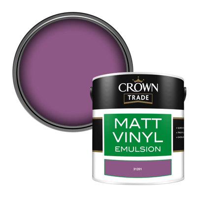 B&Q -  Vinyl Matt Walls & Ceilings Emulsion Paint (31201) 2.5L