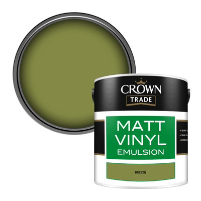 B&Q -  Vinyl Matt Walls & Ceilings Emulsion Paint (D0232Q) 2.5L