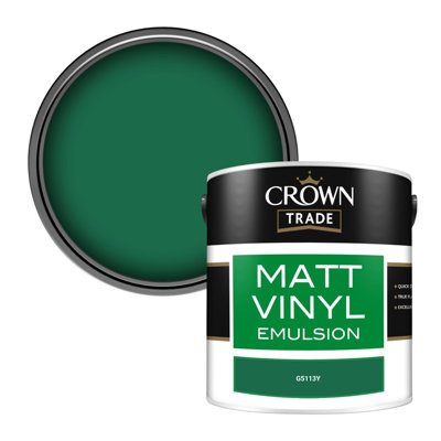 B&Q -  Vinyl Matt Walls & Ceilings Emulsion Paint (G5113Y) 2.5L