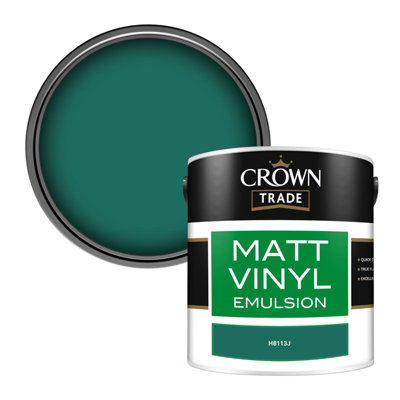 B&Q -  Vinyl Matt Walls & Ceilings Emulsion Paint (H8113J) 2.5L