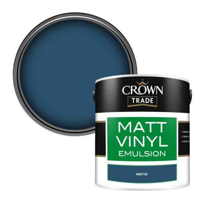 B&Q -  Vinyl Matt Walls & Ceilings Emulsion Paint (N8073S) 2.5L