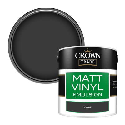 B&Q -  Vinyl Matt Walls & Ceilings Emulsion Paint (P2040D) 2.5L
