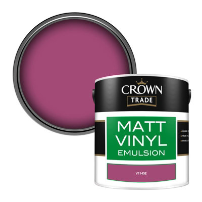 B&Q -  Vinyl Matt Walls & Ceilings Emulsion Paint (V1145E) 2.5L
