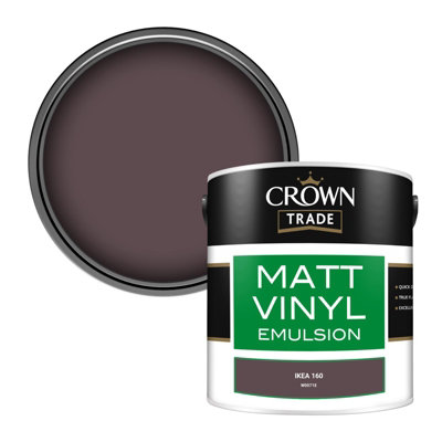 B&Q -  Vinyl Matt Walls & Ceilings Emulsion Paint Ikea 160 (W0071E) 2.5L