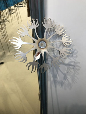 Poppy Forge Dandelion Pin Support 4Ft (Bare Metal/natural Rust) (Pack Of 3)SteelH122 Cm from B&Q