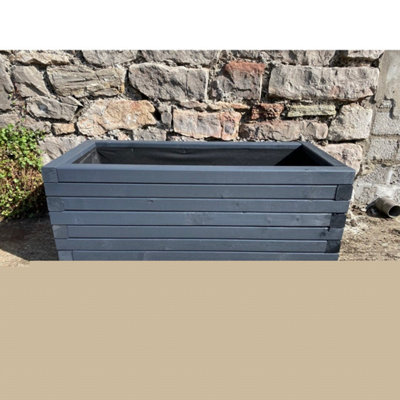 Buttercup Farm Norfolk Planter (Painted Wooden PlanterChoice Of Colours Available)L180 X W40 X H40 Cm from B&Q