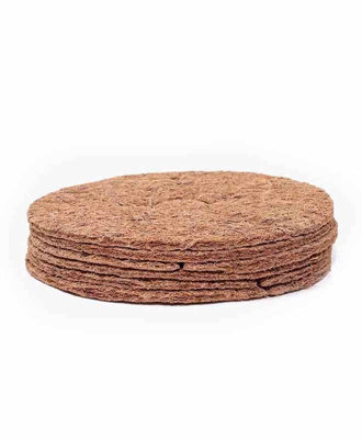 Coir Products Mulch MatsPack Of 20Fibre/latexL30 X W30 Cm from B&Q