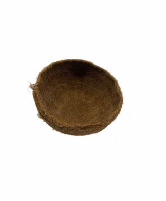 B&Q -  Coco LinersHanging Basket LinersPack Of 2Fibre/latexL35 X W35 Cm