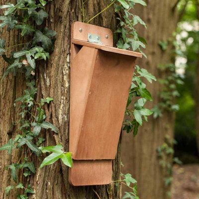 Buttercup Farm Treecreeper Nest BoxPlywoodL10 X W13 X H36 Cm from B&Q