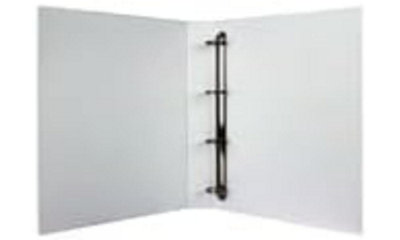 WB White 25mm 4D Presentation Binder (Pack of 10) [WX01325] - Image 4