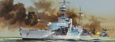 Trumpeter 05335 - 1:350 HMS Roberts Monitor - New - Image 5