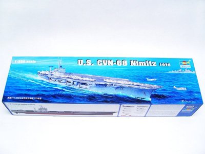 Trumpeter 05605 - 1:350 Aircraft Carrier USS Nimitz CVN-68 1975 - New - Image 4