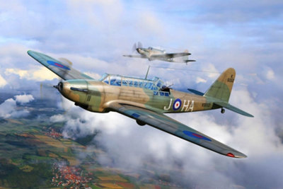 B&Q -  1-48 Scale Royal Air Force Fairey Battle Mk I Wwii Light Bomber Model Kit