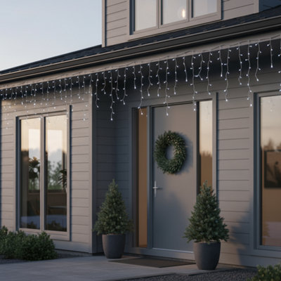 960 LED Snowing Icicle String Lights
