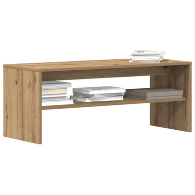 B&Q -  Tv Cabinet Artisan Oak 100X40X40 Cm Engineered Wood