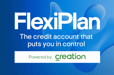FlexiPlan Powered by creation. The credit account that puts you in control.