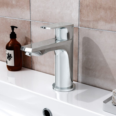 Nes Home Chrome Bathroom Mono Basin Sink Mixer Tap