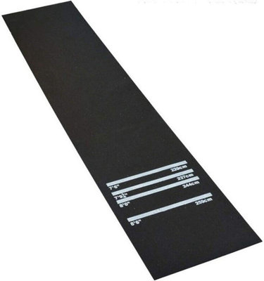 Xample Darts Mat Rubber Dart Board Mat Non Slip Target Darts Mat With 4 Throwing Distances Heavy Duty Darts Accessories For Pub Bar Club from B&Q