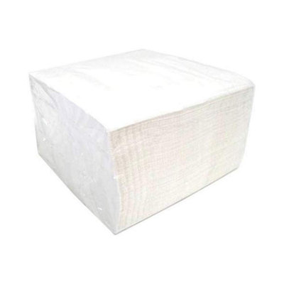 2000 X White Napkins (2 Ply) 33 Cm (Free P&p On All Products) from B&Q