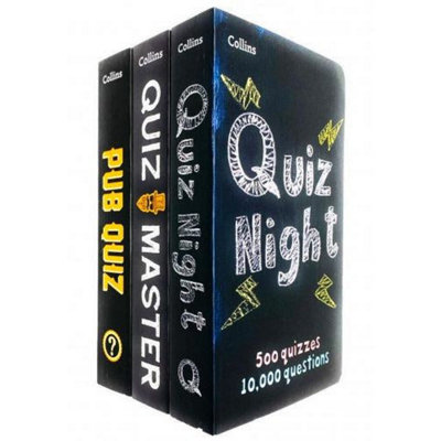 Collins Quiz Puzzles 3 Books Collection Set Collins Pub Quiz, Quiz Night - Image 12