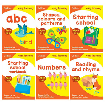 Collins Easy Learning Starter Set Ages 3-5: Ideal For Home Learning Easy Learning Preschool - Image 15