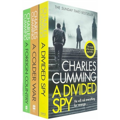 BOOKS4PEOPLE Thomas Kell Spy Thriller Series 3 Books Collection Set By Charles (A Foreign CountryA Colder War & A Divided Spy) from B&Q