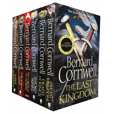 BOOKS4PEOPLE The Last Kingdom Warrior Chronicles Saxon Tales Series 1-6 Books Collection Set By Bernard Cornwell from B&Q