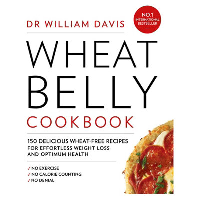 BOOKS4PEOPLE Wheat Belly Cookbook: 150 Delicious Wheat-Free Recipes For Effortless Weight Loss And Optimum Health from B&Q