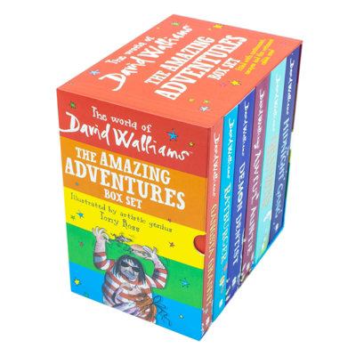 The World of David Walliams: The Amazing Adventures 6 Books Box Set, PB NEW - Image 4