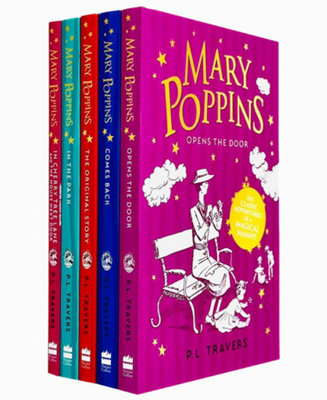 Harpercollins Mary Poppins The Complete Collection 5 Books Set By P. L. Travers - Image 4