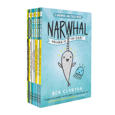 Narwhal and Jelly Series 8 Books Collection Set (Narwhal Unicorn of the S | TODO - Image 6