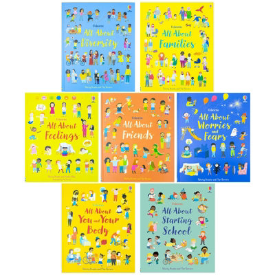 Usborne All About Feelings 7 Book Set by Felicity Brooks (Feelings, Families, Di - Image 11