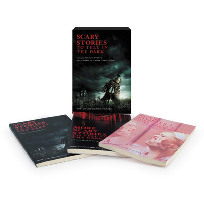 B&Q -  Scary Stories To Tell In The Dark 3 Books Set By Alvin Schwartz