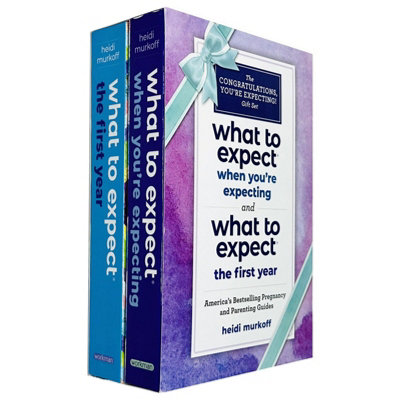 B&Q -  The CongratulationsYou're Expecting 2 Books Collection Gift Set (What To Expect When You're Expecting & What To Expect The