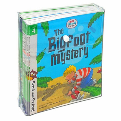 B&Q -  BiffChip And Kipper Stage 4 Read With Oxford: 5+: 16 Books Collection Set